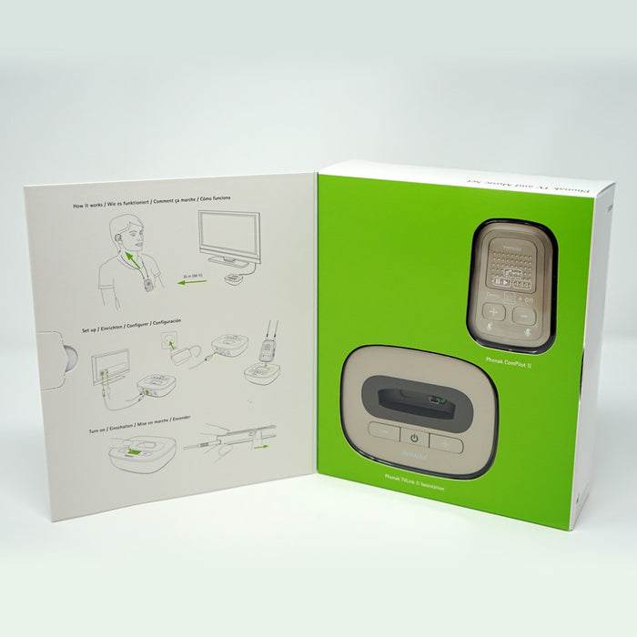 Phonak ComPilot II & TVLink II Set