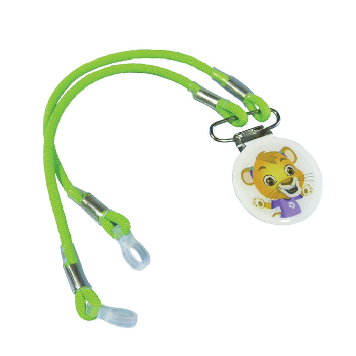 Phonak Kids Hearing Aid Retention Cord & Clip – Leo the Lion