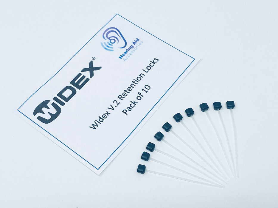 Widex EASYWEAR™ Retention Locks – 10 pack