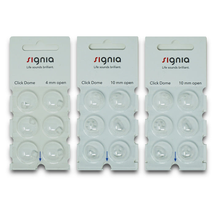 Signia Click Hearing Aid Domes – Connexxx, Specsavers Advance, AudioService