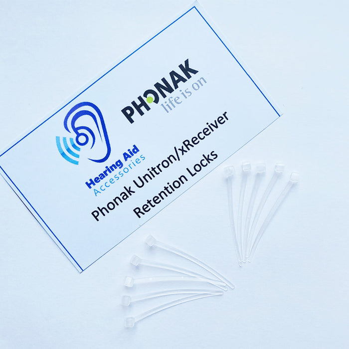 Phonak Retention Locks for xReceiver/Unitron Hearing Aids