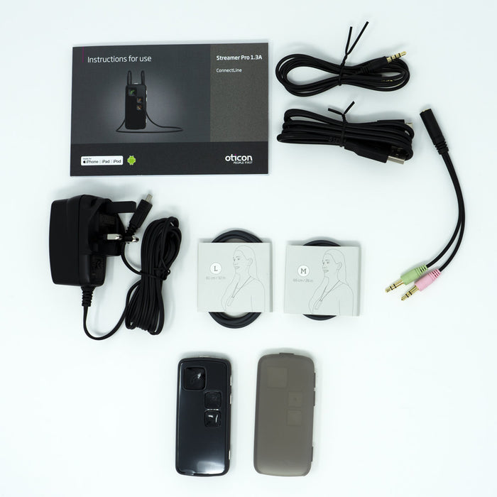 Oticon Phone Adapter 2.0 & Streamer Pro 1.3A *BUNDLE DEAL*